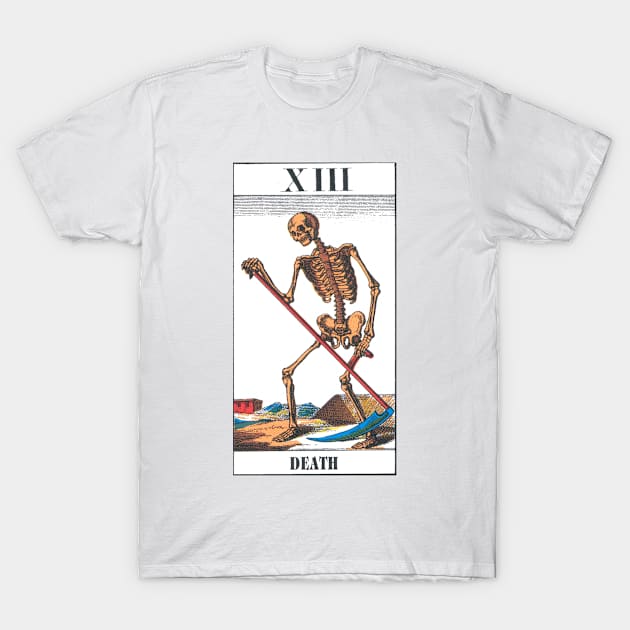 Tarot Card Death T-Shirt by babydollchic